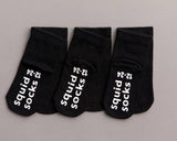 Squid Socks 3 Pack - Coal Bamboo Collection