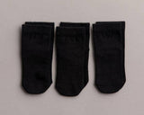 Squid Socks 3 Pack - Coal Bamboo Collection