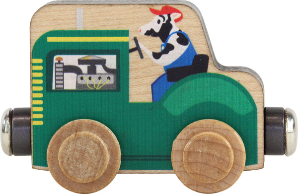 Maple Landmark Name Trains - Cow Tractor