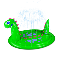 Good Banana Dinosaur Splash Pad Sprinkler with Pool