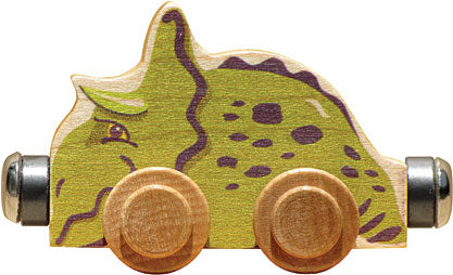 Maple Landmark Name Trains - Spike the Triceratops