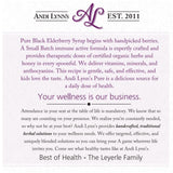 Andi Lynn's Pure Elderberry Syrup with Honey