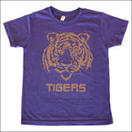 Little Black Tutu Dotted Tiger Toddler Tee, 2T