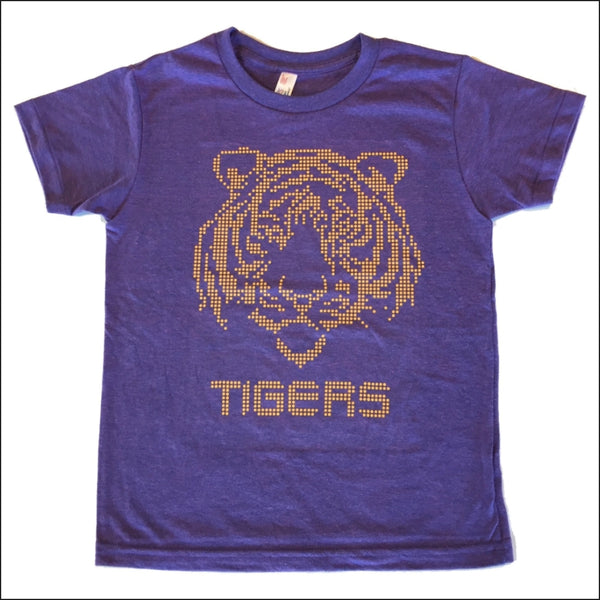 Little Black Tutu Dotted Tiger Toddler Tee, 2T
