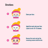 SUYON Natural Facial Sheet Mask for Kids