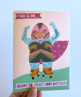 Pink Cheeks Studios Galentine Cards
