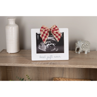 Pearhead 'Best Gift Ever' Sonogram Holiday Picture Frame