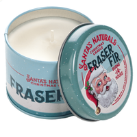 Santa's Naturals Mini Christmas Candle