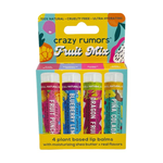 Crazy Rumors Lip Balm 4-Pack - Fruit Mix