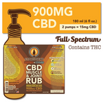 Cypress Hemp Full Spectrum 900mg CBD Muscle & Joint Rub