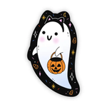 Big Moods Ghost Kitty Vinyl Sticker