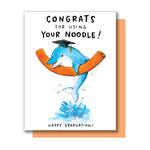 *FINAL SALE* Paper Wilderness Congrats Dolphin Graduation Greeting Card