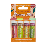 Crazy Rumors Lip Balm 4-Pack - Harvest Mix