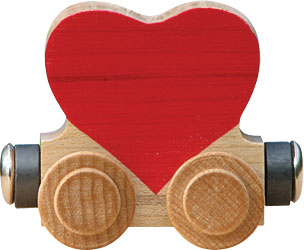 Maple Landmark Name Trains - Heart