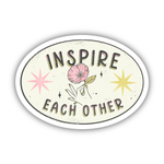 Big Moods 'Inspire Each Other' Vinyl Sticker