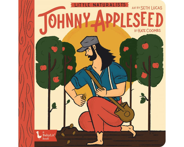 BabyLit Little Naturalists Board Books - Johnny Appleseed
