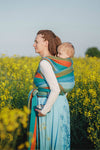 *FINAL SALE* Lenny Lamb Woven Baby Wrap - Little Herringbone Lantana