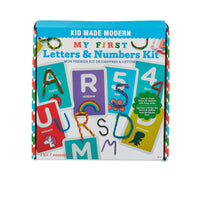 Kid Made Modern My First Letters & Numbers Kit