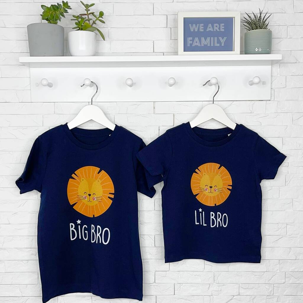 Lovetree Design Big/Lil Bro Matching Lion Shirts