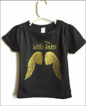 Little Black Tutu Little Saint Toddler Girls Tee, 12-18 mo