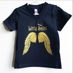 Little Black Tutu Little Saint Toddler V-Neck Tee