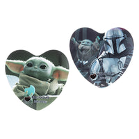 Galerie Candy Mandalorian Valentine Heart Tin with Chocolate