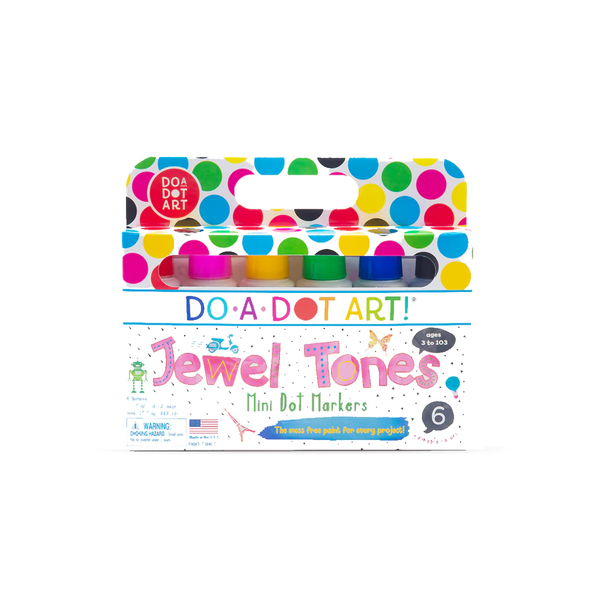 Do A Dot Art Jewel Tone Mini Dot Markers, 6-Pack – South Coast Baby Co
