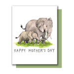 *FINAL SALE* Paper Wilderness Mother's Day Elephants Greeting Card