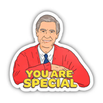 Big Moods Mr. Rogers 'You Are Special' Vinyl Sticker