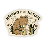 Big Moods 'Naughty By Nature' Vinyl Sticker