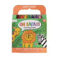 Ooly Carry Along Coloring Book and Crayon Kit