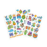 Ooly Tattoo-Palooza Temporary Tattoos - Knights and Dragons