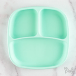 Re-Play Silicone Suction Divided Plate