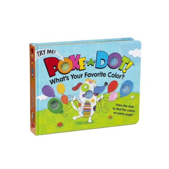 Melissa & Doug Poke-A-Dot Book: What's Your Favorite Color?