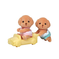 Calico Critters Toy Poodle Twins