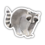 Big Moods Cute Raccoon Vinyl Sticker