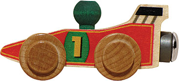 Maple Landmark Name Trains - Racecar