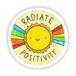 Big Moods 'Radiate Positivity' Vinyl Sticker