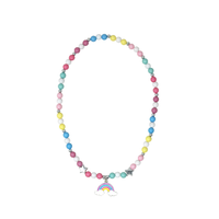 Pink Poppy Rainbow Caticorn Necklaces