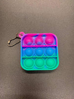 *FINAL SALE* Mini Tie Dye Bubble Popper Keychain