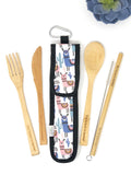 The Future is Bamboo 5-Piece Bamboo Utensil Kit
