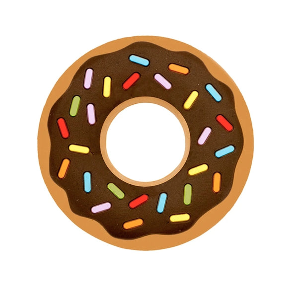 *FINAL SALE* Silli Chews Chocolate Donut Teether