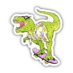 Big Moods Rad Skateboard T-Rex Vinyl Sticker