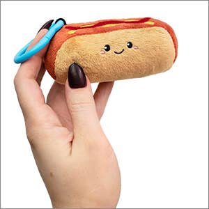 Squishable Micro Plush Clip-On Hot Dog