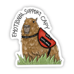 Big Moods 'Emotional Support Capy' Vinyl Sticker