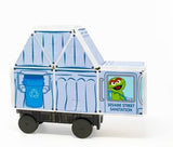 Magna-Tiles CreateOn Sesame Street Garbage Truck 21-Piece Set
