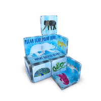 Magna-Tiles CreateOn Eric Carle Polar Bear Polar Bear What Do You Hear 16-Piece Set