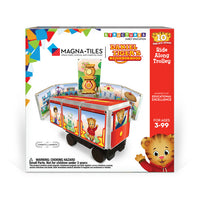 Magna-Tiles CreateOn Daniel Tiger Ride Along Trolley 15-Piece Set
