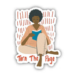 Big Moods 'Turn The Page' Vinyl Sticker
