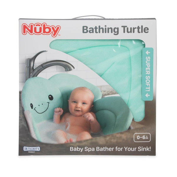 Nuby Bathing Turtle Baby Bath Sink Insert